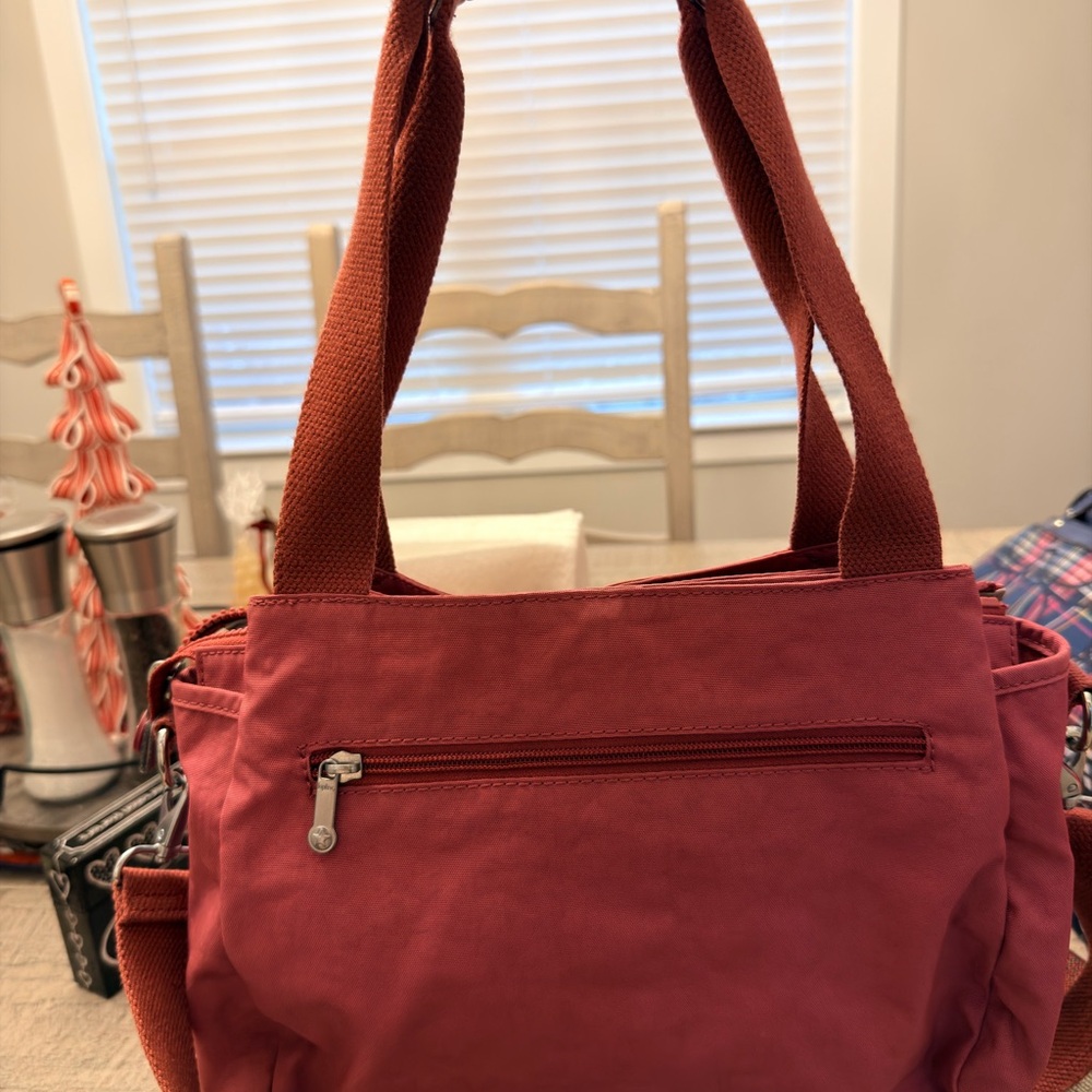 Kipling Raspberry Shoulder Bag - Picture 2 of 4